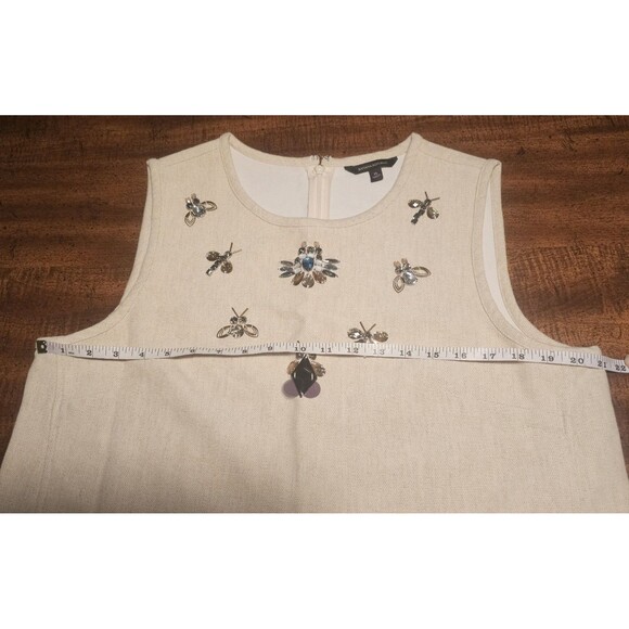 Banana Republic Jewel Embellished Cotton Linen Tank New Size XL Sold Out - Picture 15 of 16